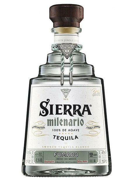 SIERRA MILENARIO FUMADO Tequila 100% agave, bottiglia da cl 70