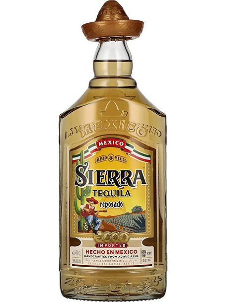 SIERRA REPOSADO Tequila 70% agave, bottiglia da cl 70